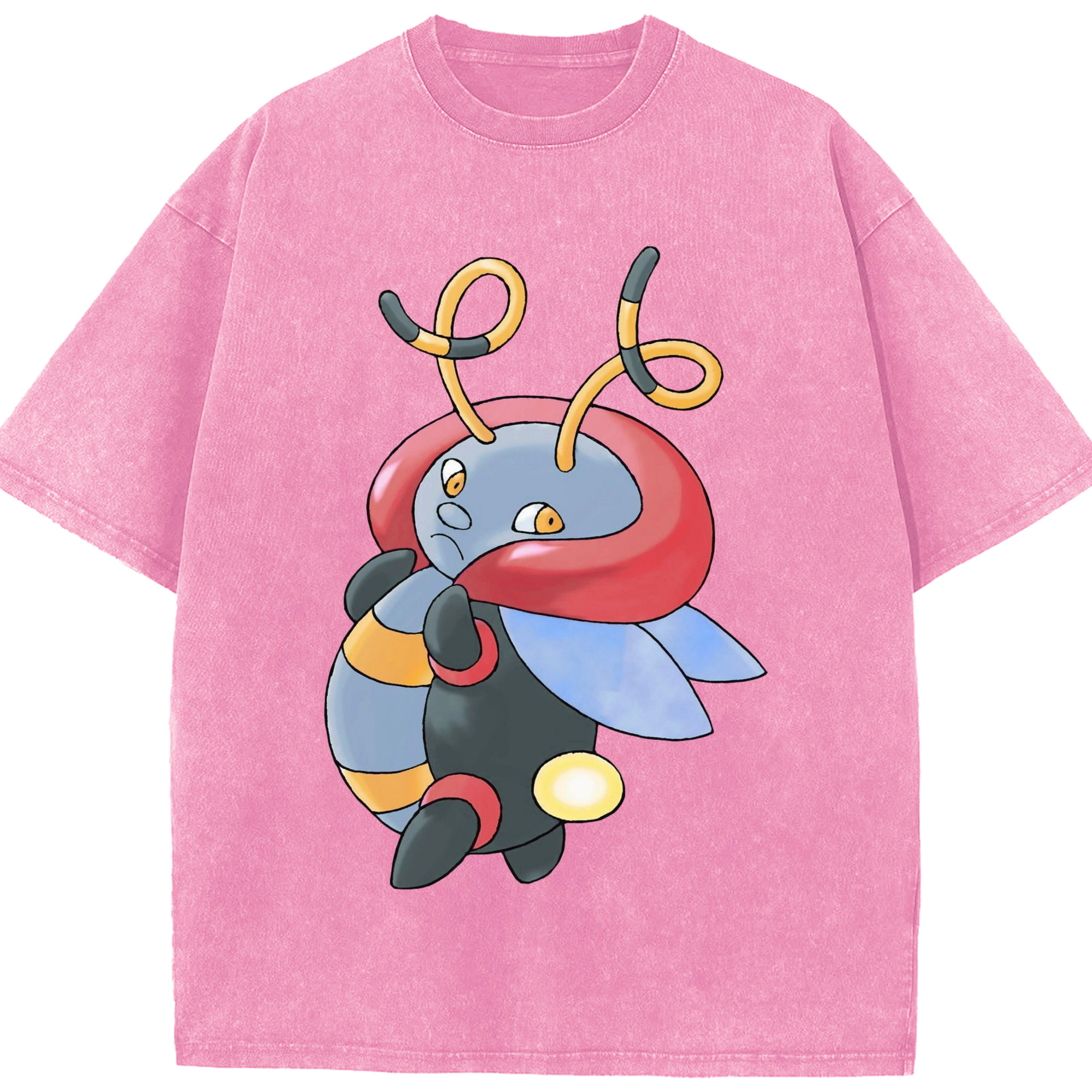 （画像用） ポケットモンスター Pokémon 綿100% ヴィンテージ風 半袖Tシャツ（フロントプリント）